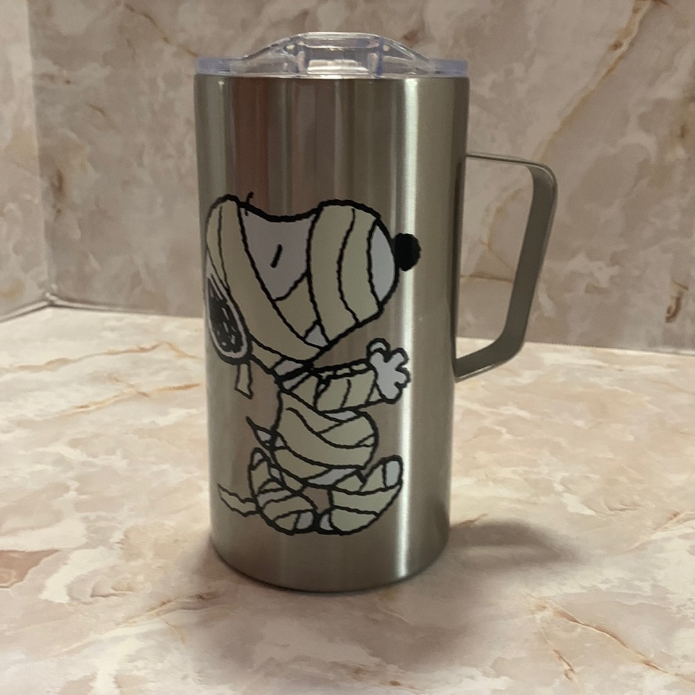 Peanuts: Halloween theme travel mug